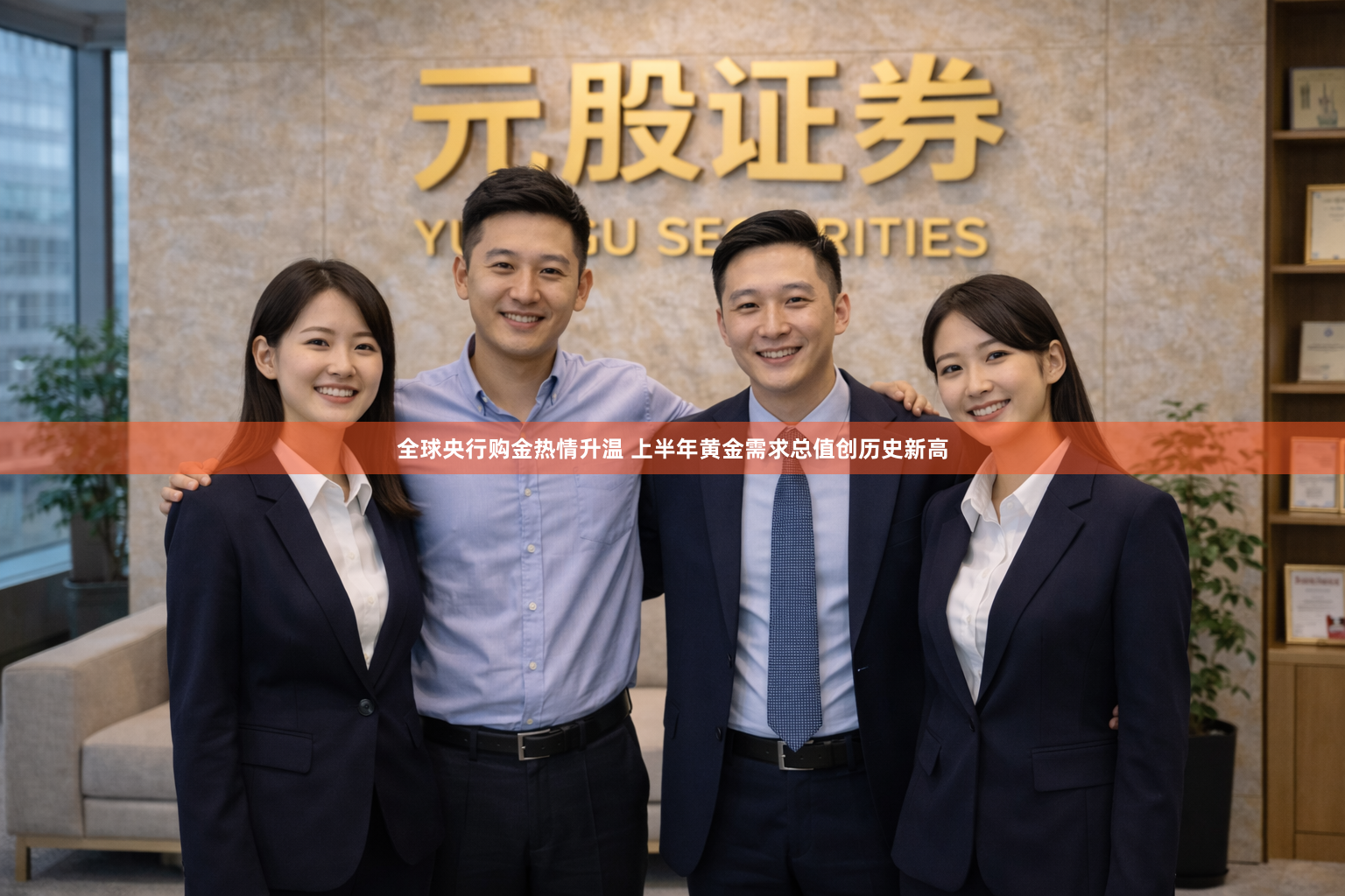 全球央行购金热情升温 上半年黄金需求总值创历史新高