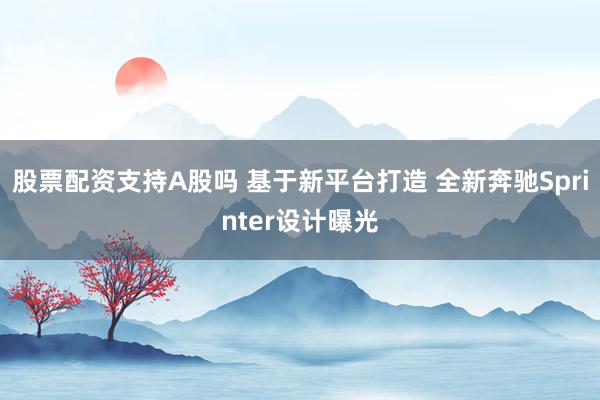 股票配资支持A股吗 基于新平台打造 全新奔驰Sprinter设计曝光
